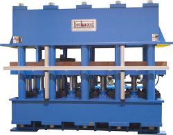 10-post hydraulic press has five zones of force control - TheFabricator.com