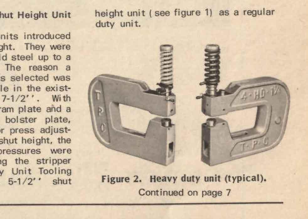  C clamp article from 1971