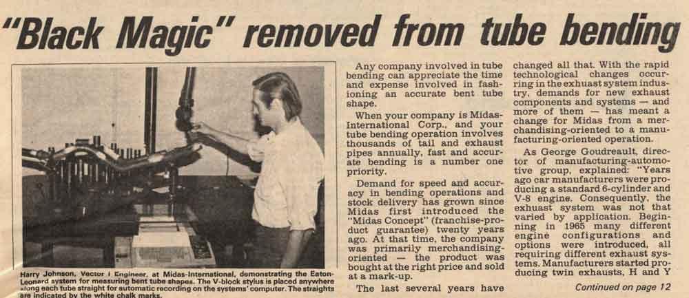 The FABRICATOR article from 1975