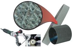 3-D pyramid abrasives allow finer grits sizes to remove more material - TheFabricator.com