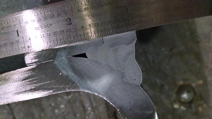 A flare bevel groove joint