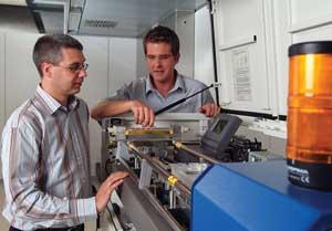 Six laser welding tips