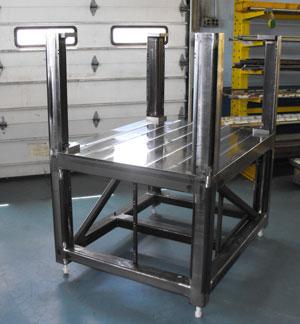Baron Machine welded frame