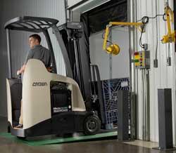 Fuel cell powered lift truck