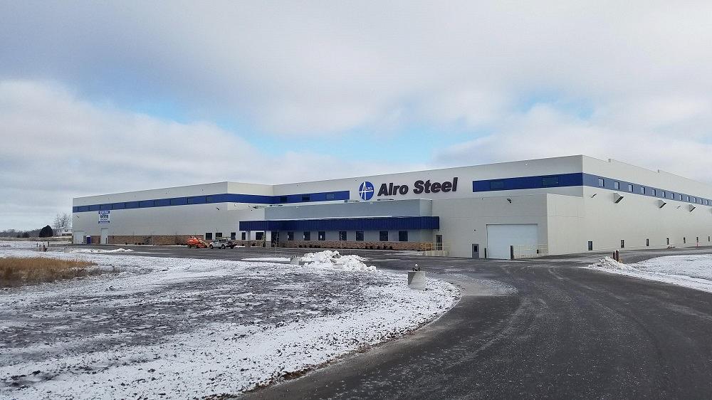 Alro Steel metal fabrication facility in Wisconsin