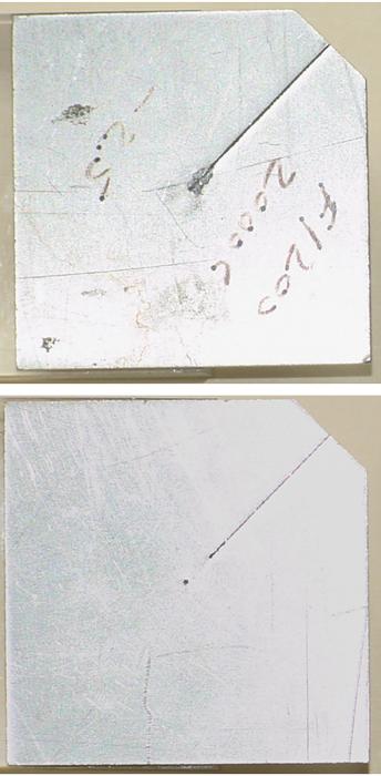 Laser cutting aluminum plate can have varying kerf widths