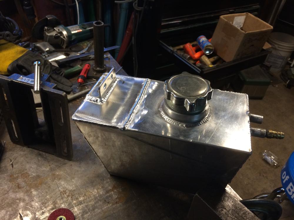 Aluminum oil tank repair