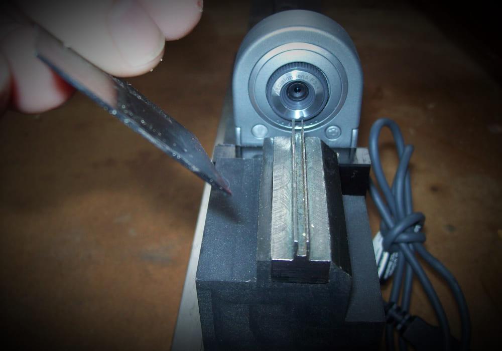 Homemade press brake tool for bending metal