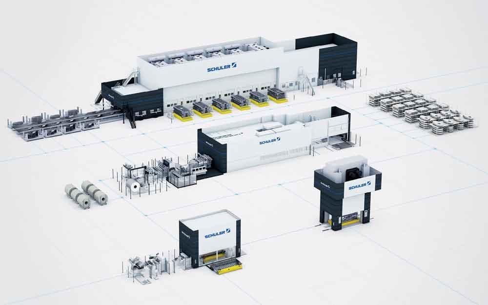 Smart Press Shop: Digitalizing Production of Automotive Body Parts