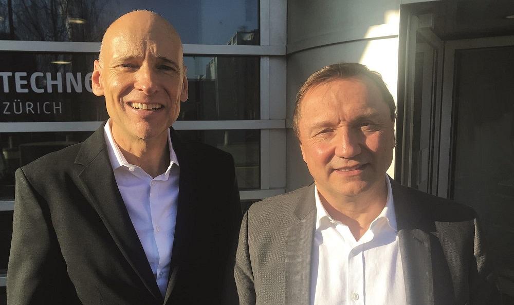  Dr. Waldemar Kubli and Olivier Leteurtre of AutoForm Eng. GmbH