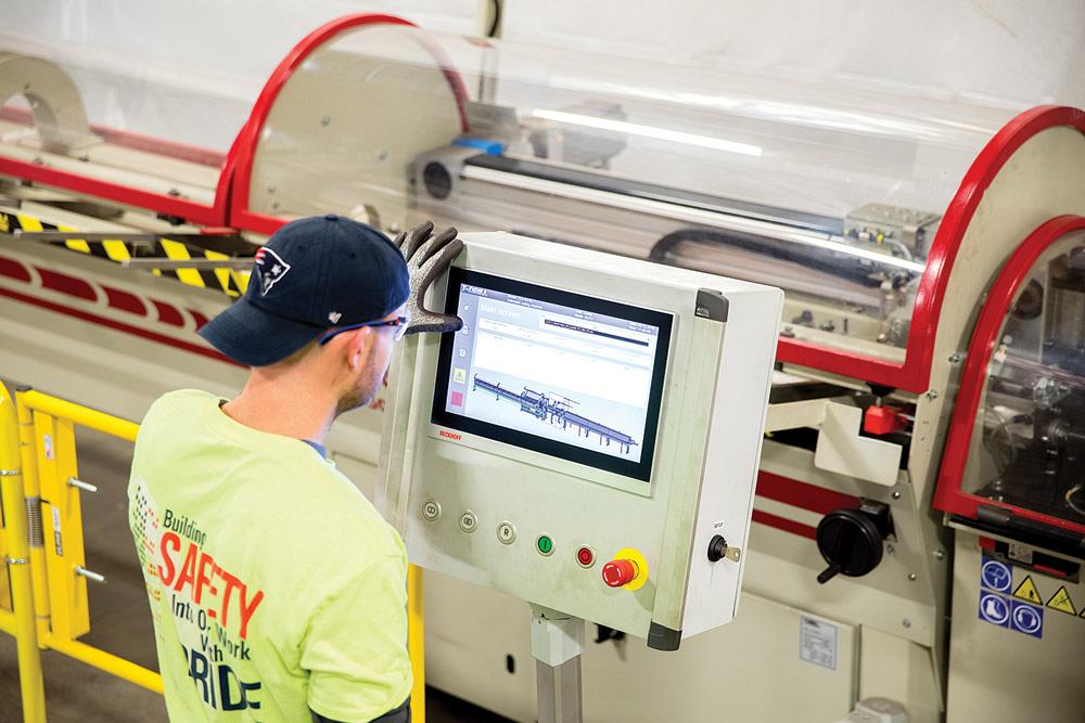 Automated cutting machine turns notion of conventional work flow on its ...