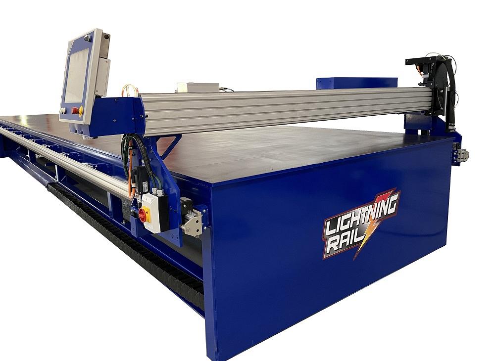 Lightning Rail Engine Automated Layout Technology’s Lightning Rail cuts fabrication time