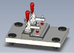 Robotic Welding parts holder