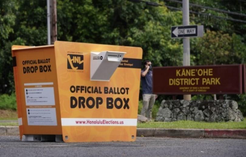 Hawaii ballot box