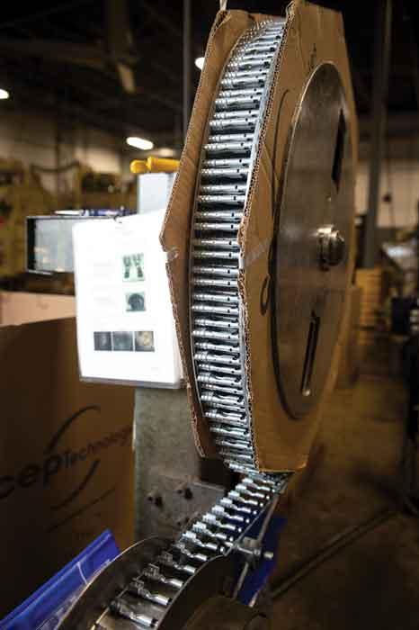 Big-company thinking advances small electronics stamper