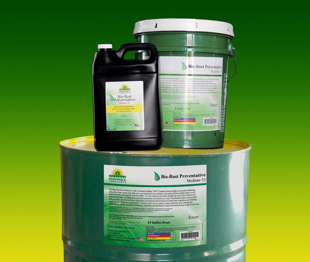 Bio-Rust Preventative from Renewable Lubricants offers nontoxic ...