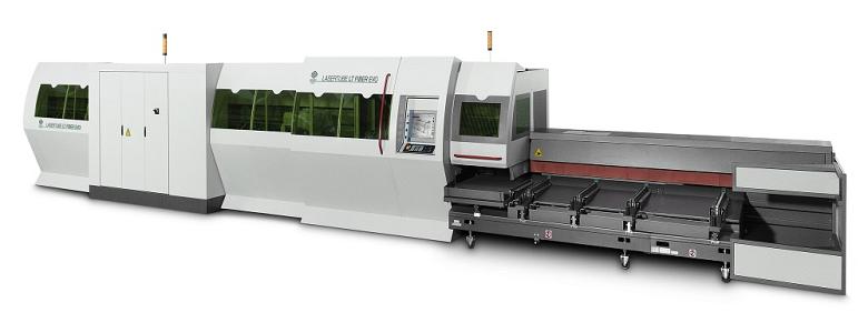 LT Fiber EVO and CO2-type LT722D automatic laser tube cutting systems