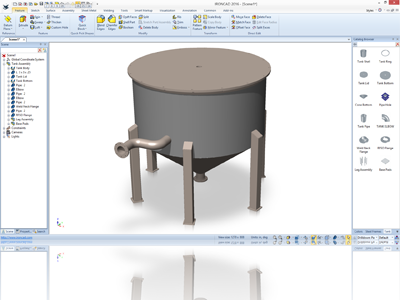 CAD program includes new tools for improved fabrication and assembly design