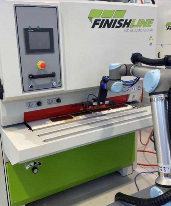 Cobots also can be used to man automated deburring machines.