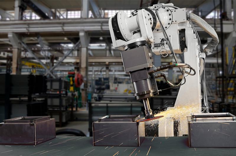 Automated grinding robot