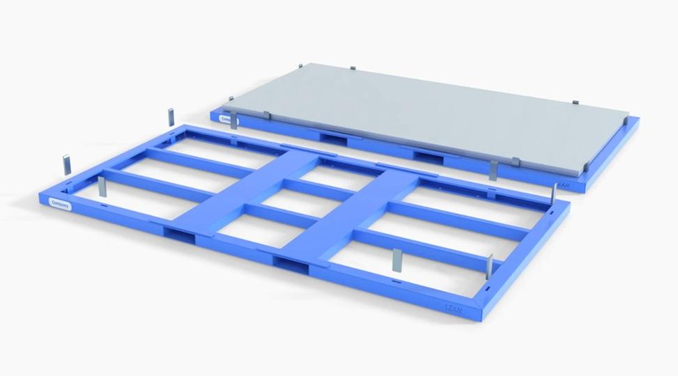 Cartridge and rack system offers durable storage for manufacturers