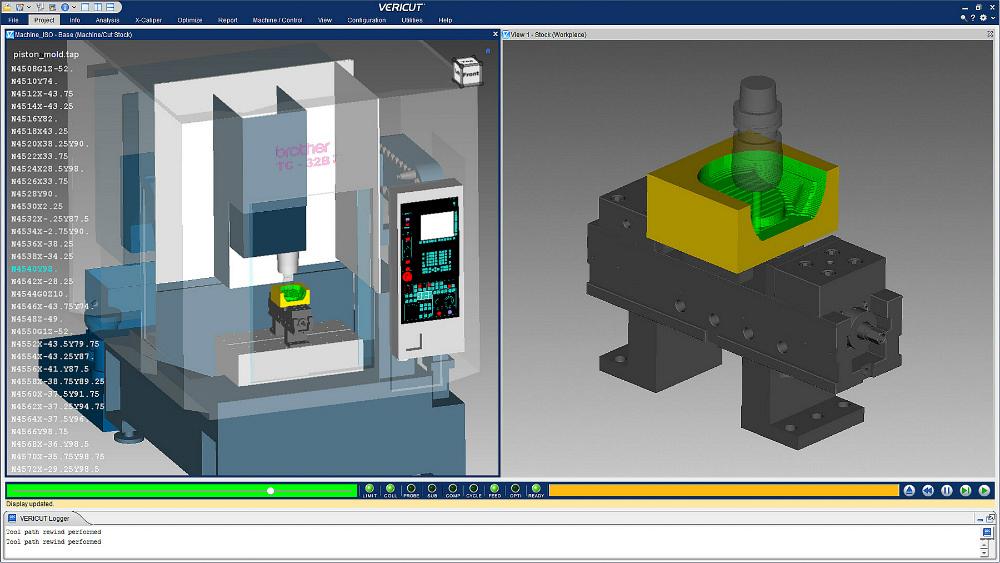 Cgtech S Vericut 8 2 Cnc Machine Simulation Software Detects