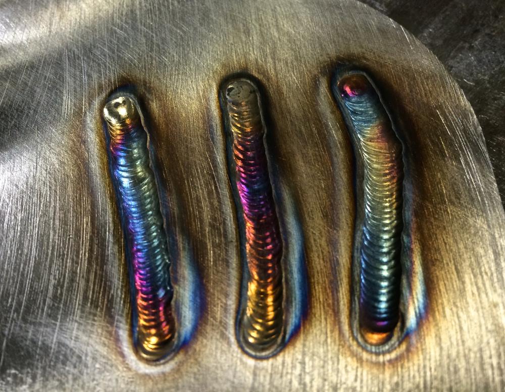 Colors in welds and what they mean