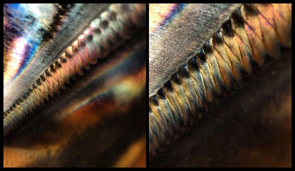 Weld Color Weld colors and what they mean