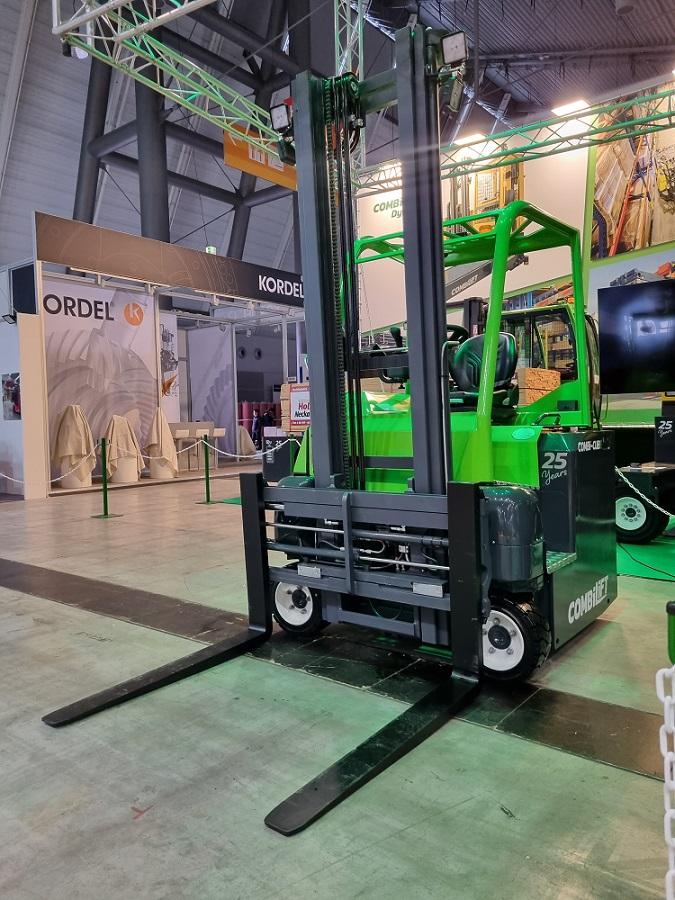 Combi-Cube forklift from Combilift offers maneuverability, driver comfort