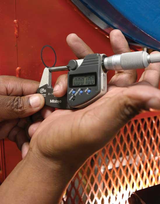 Compound tools stamp precise, thin materials in a complex world