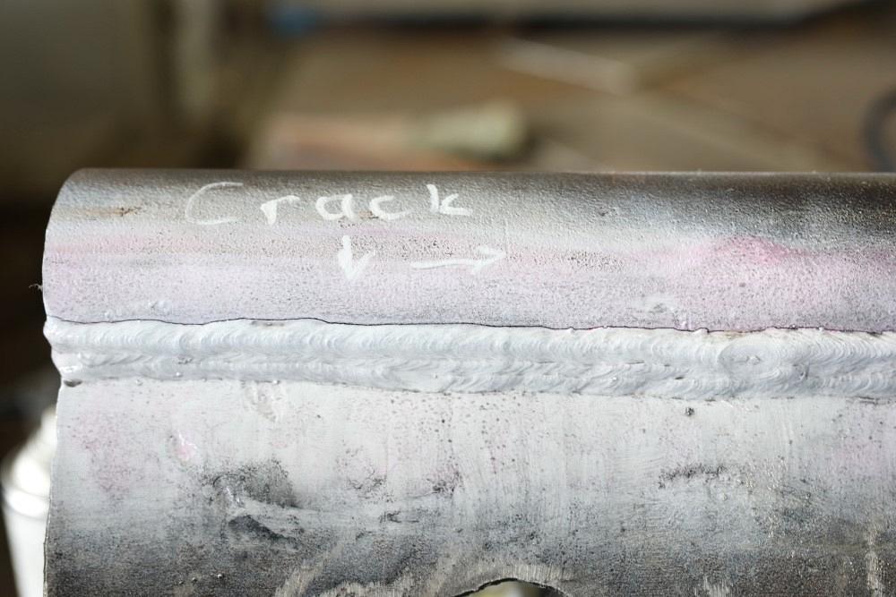 Image of Cracking in welding