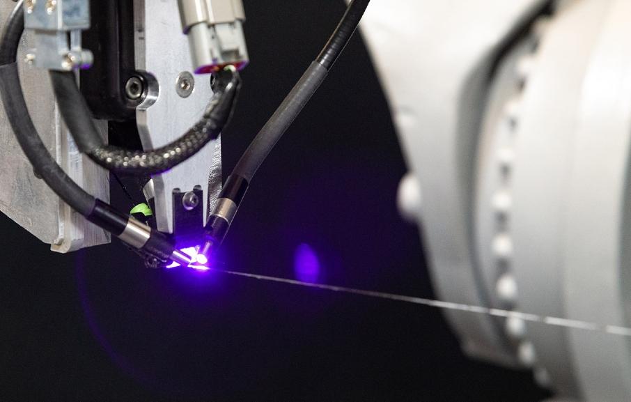 Fiber laser with additive manufacturing