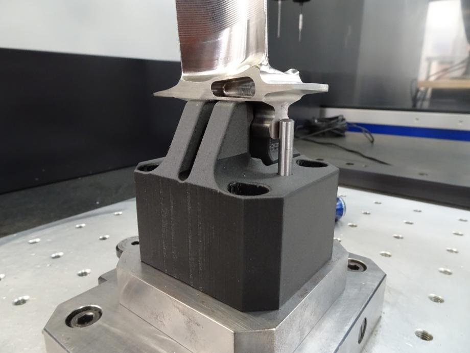 3D-printed part for jet engine turbine