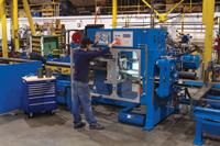 Conveyor components manufacturer relies on inverse lathe - TheFabricator.com