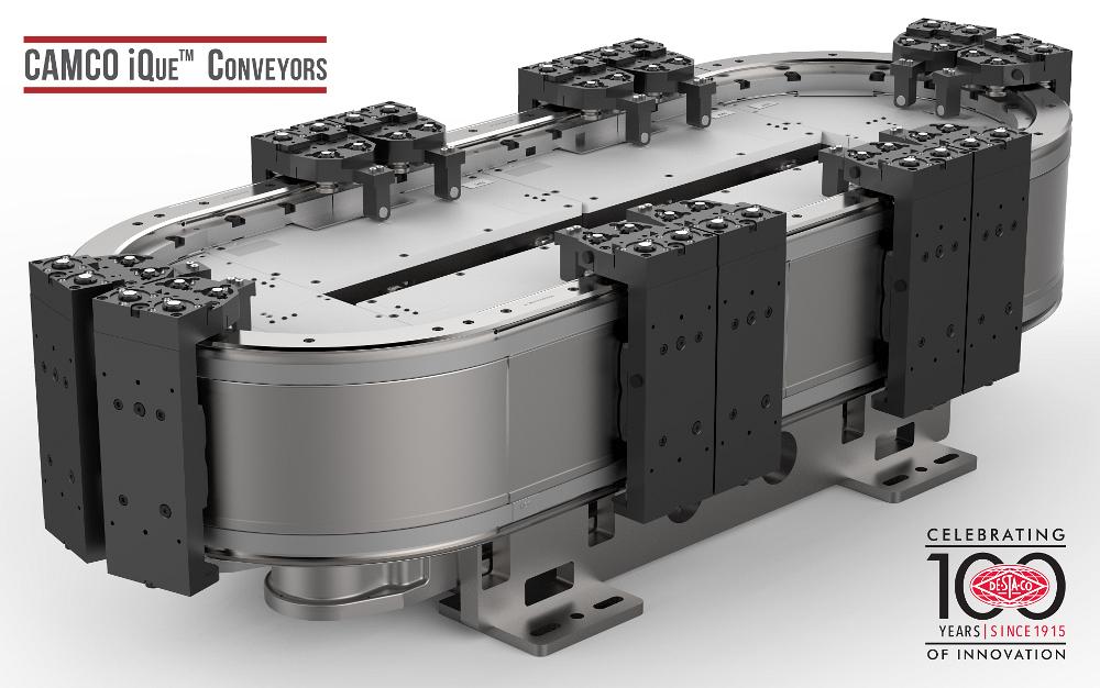 Conveyor System Can Be Positioned Horizontally Or Vertically