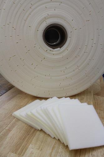 Cortec’s corrosion-inhibiting VpCI-137 foam available in custom-perforated rolls