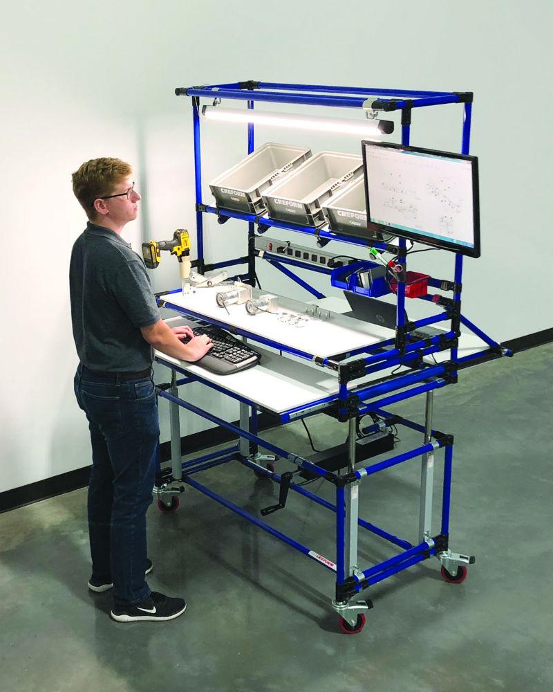 Creform workstation aids ergonomic and productivity training for ...