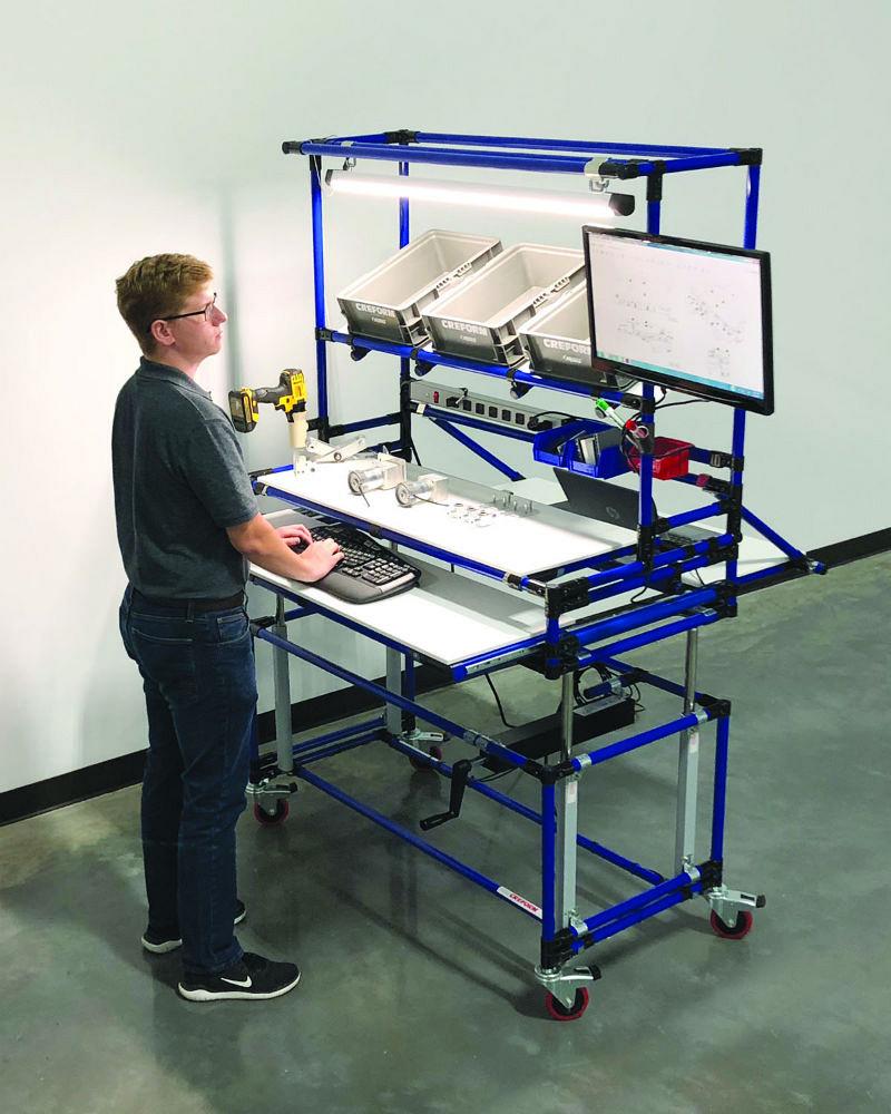 Creform workstation aids ergonomic and productivity training for ...