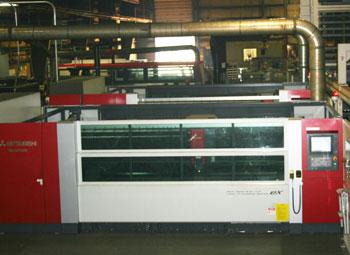 Mitsubishi laser cutting machine