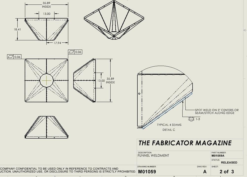 Design tips for transitioning duct work from square to round