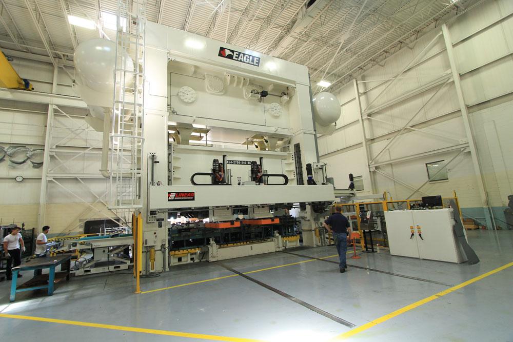 Tier 1 masters massive stampings with 3,000-tonne press