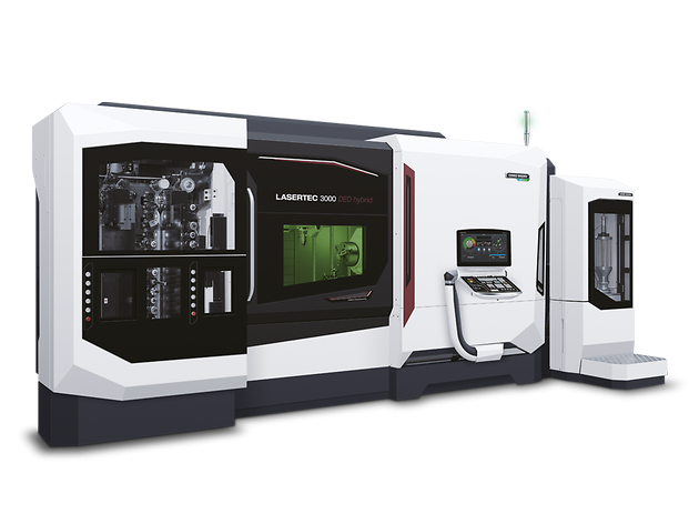 DMG Mori machine performs 3D and turn-mill operations