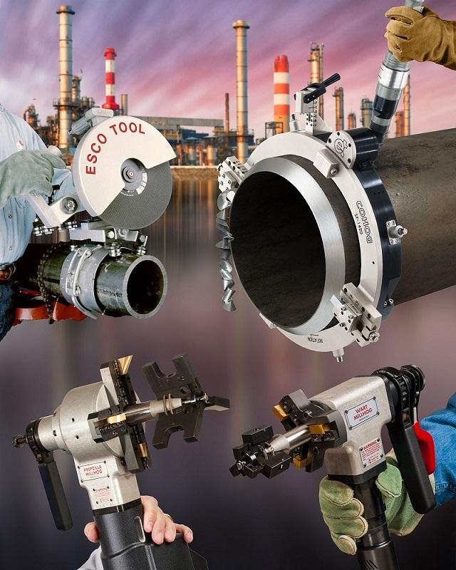 Esco Tool offers rentals of pipe weld preparation tools