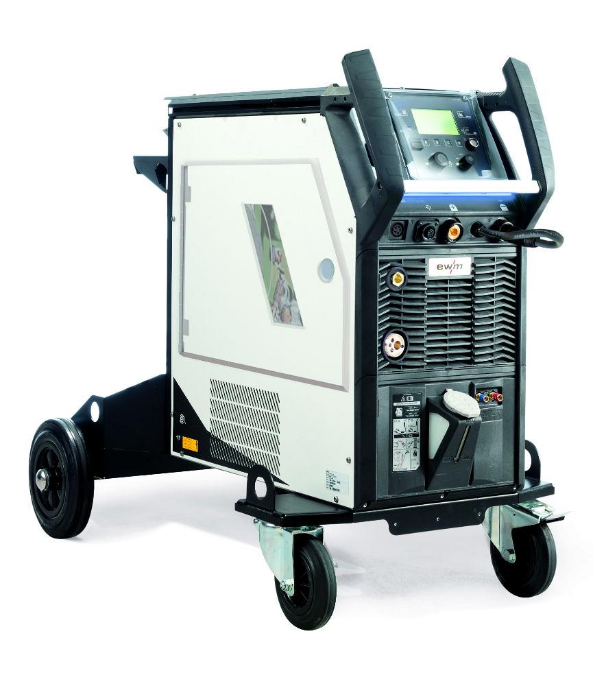 EWM s compact Titan XQ C puls GMAW machine offers large EWM s compact Titan XQ C puls GMAW machine offers large