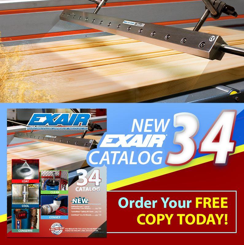 Exair catalog features new safety air guns, static eliminators