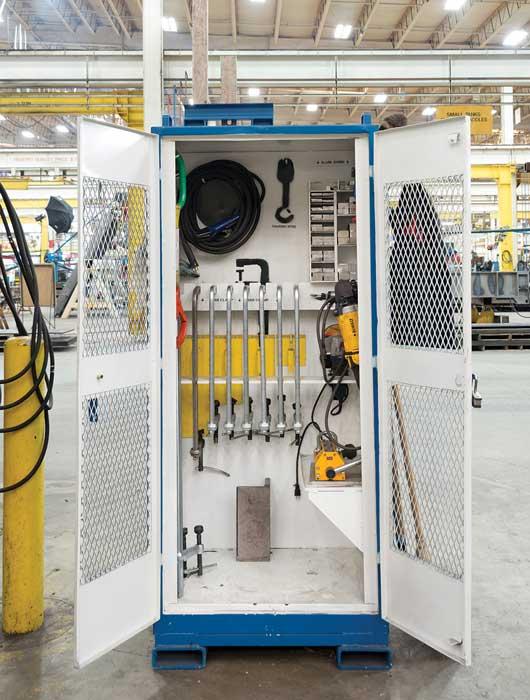 Fabricating a safe manufacturing environment