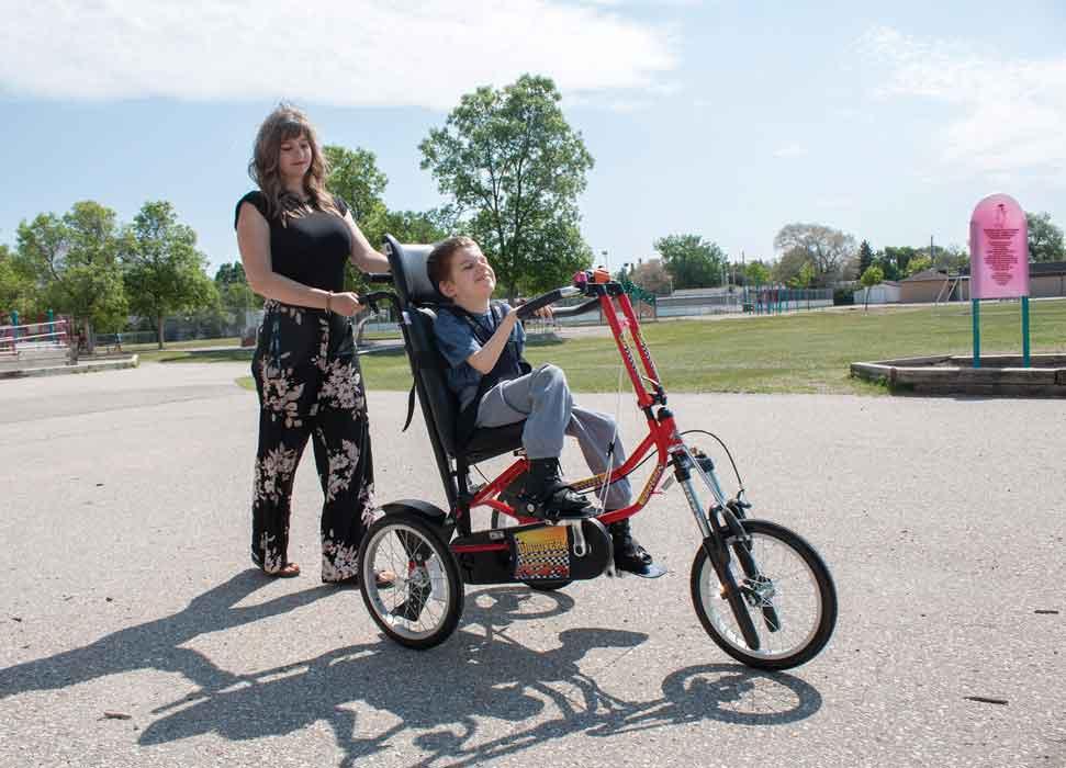 Bicycles for people with special needs