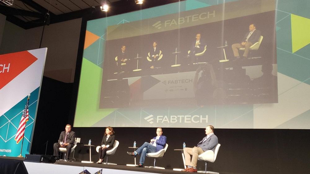 Roundtable discussion at FABTECH 2021