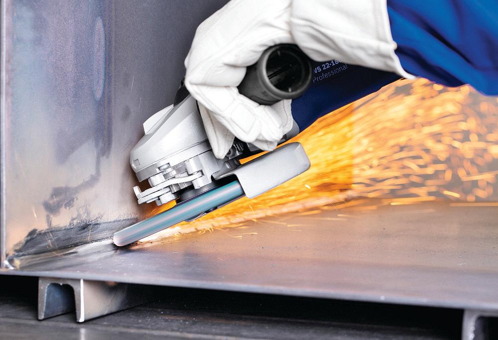 Plaf Disc Flap discs go from rough grinding to smooth finishing in one step
