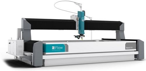 Flow Intl. Mach 500 abrasive waterjet combines accuracy, acceleration